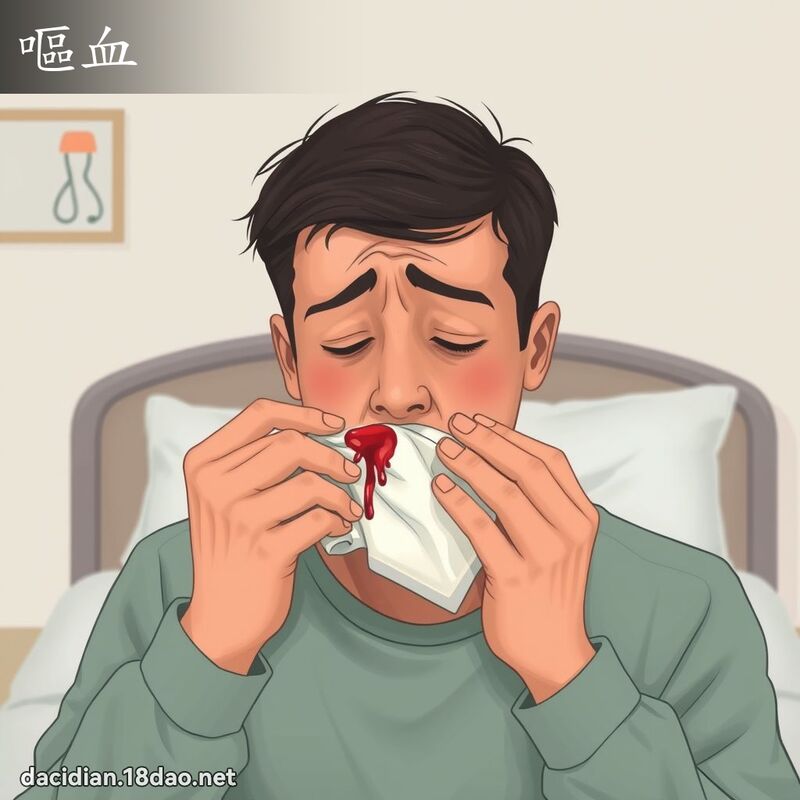 嘔血 - 國語大辭典配圖