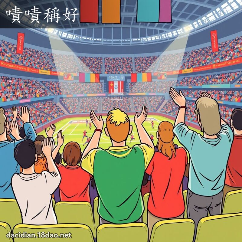 嘖嘖稱好 - 國語大辭典配圖