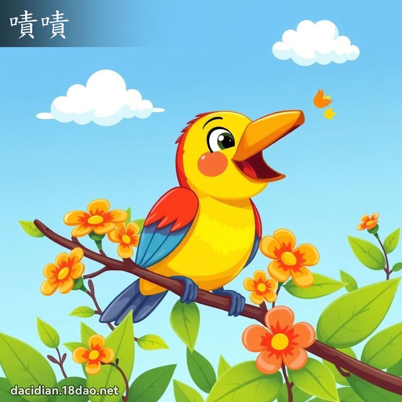 嘖嘖 - 國語大辭典配圖