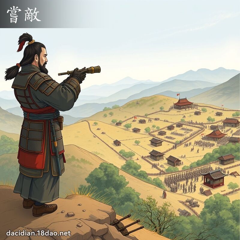 嘗敵 - 國語大辭典配圖
