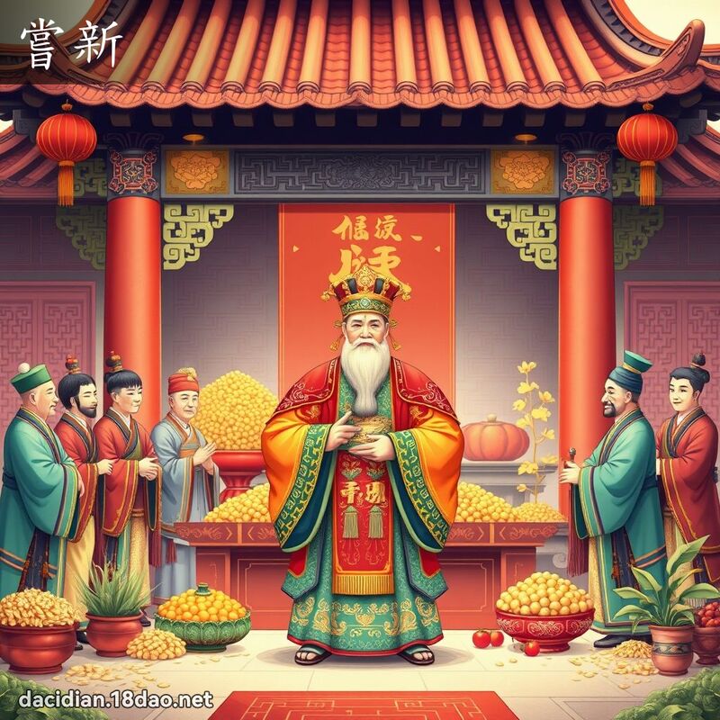 嘗新 - 國語大辭典配圖