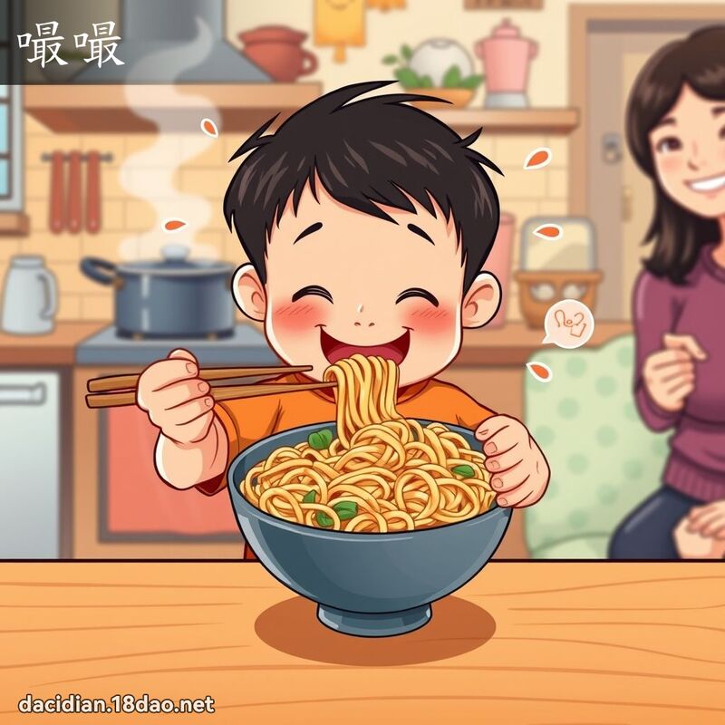 嘬嘬 - 国语大辞典配图