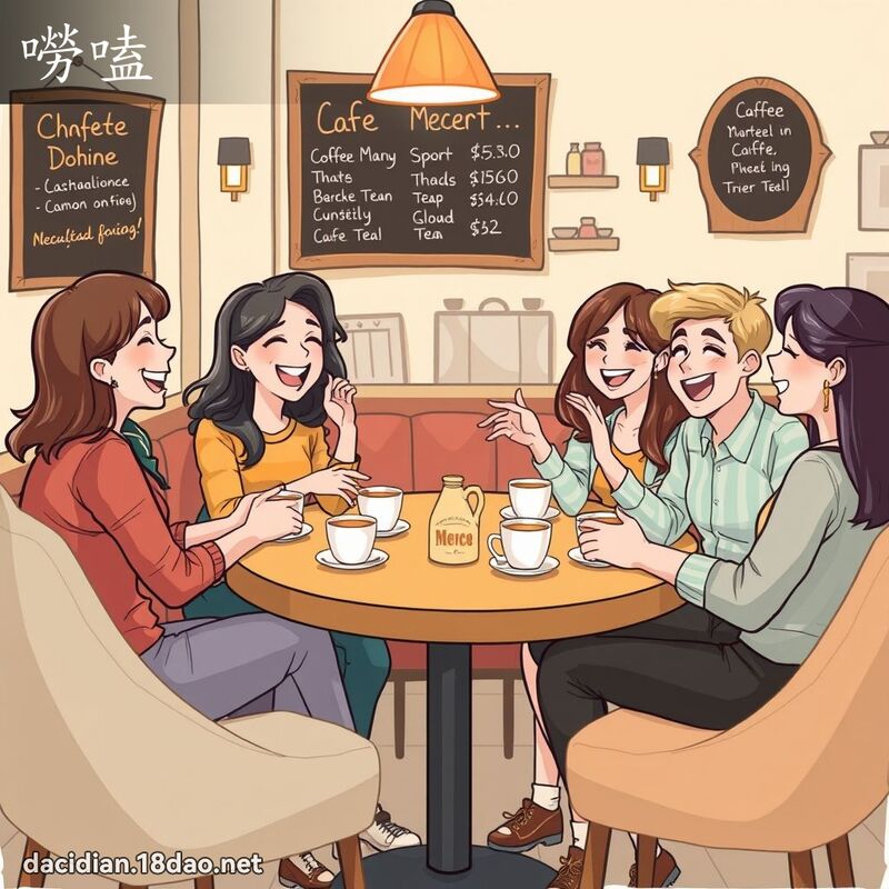 嘮嗑 - 國語大辭典配圖