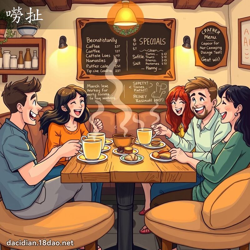 嘮扯 - 国语大辞典配图