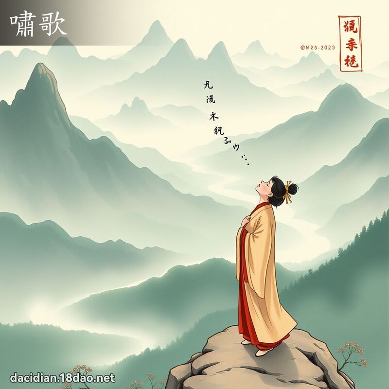 啸歌 - 国语大辞典配图
