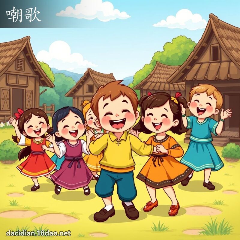 嘲歌 - 國語大辭典配圖