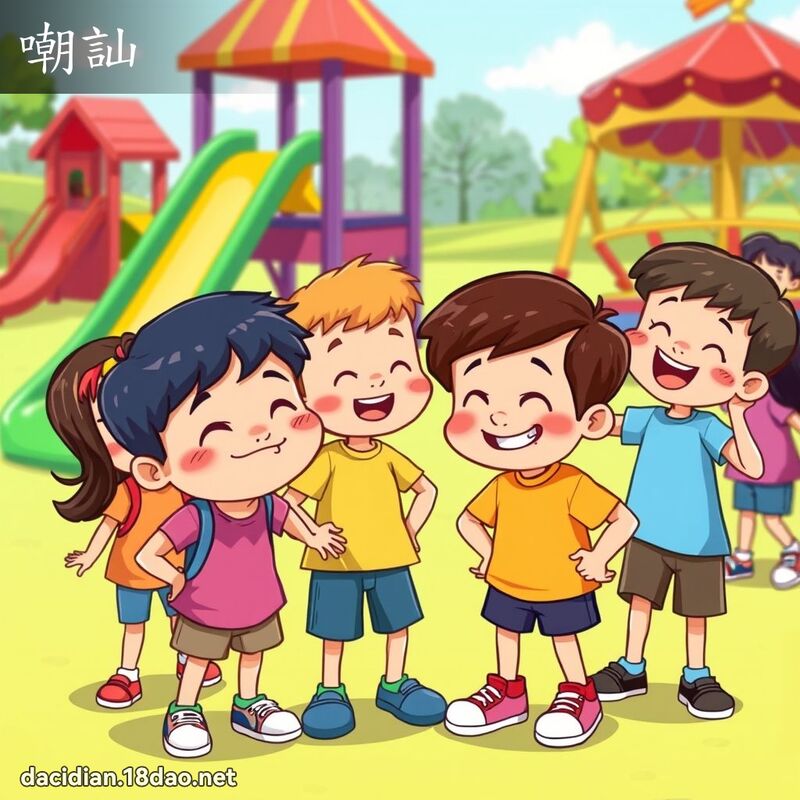 嘲訕 - 國語大辭典配圖