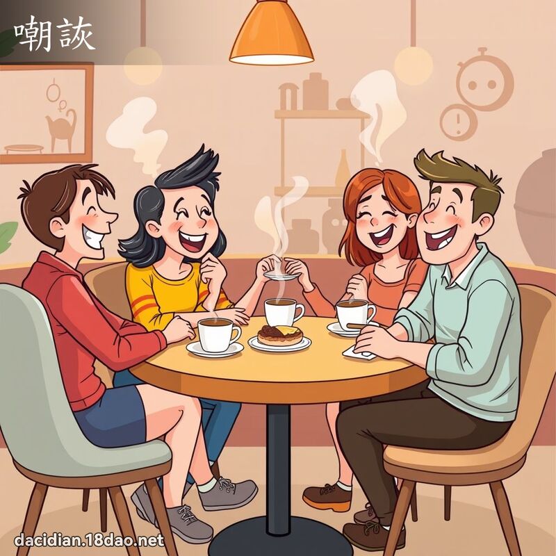 嘲詼 - 国语大辞典配图