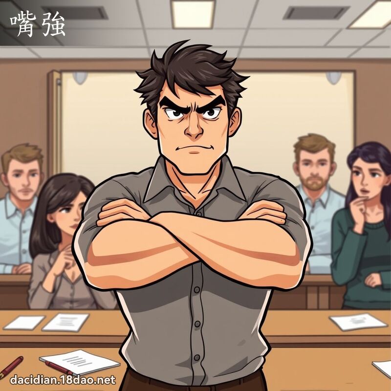 嘴強 - 國語大辭典配圖