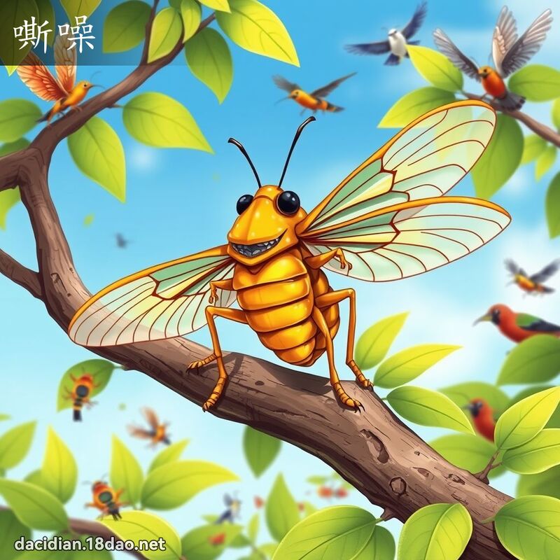 嘶噪 - 國語大辭典配圖
