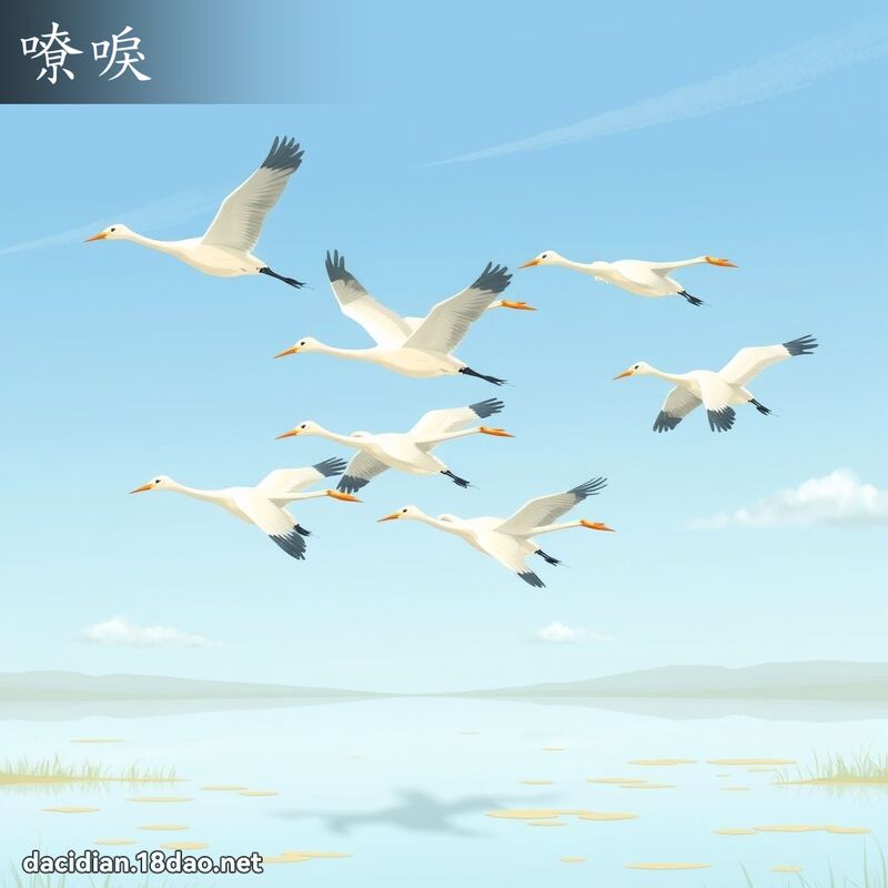 嘹唳 - 國語大辭典配圖