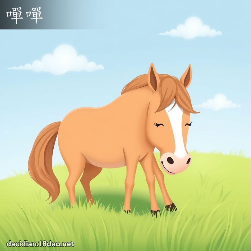 嘽嘽 - 國語大辭典配圖