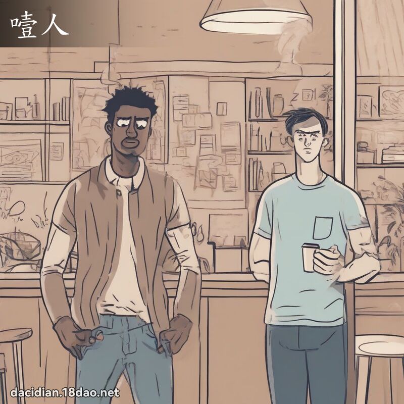 噎人 - 国语大辞典配图