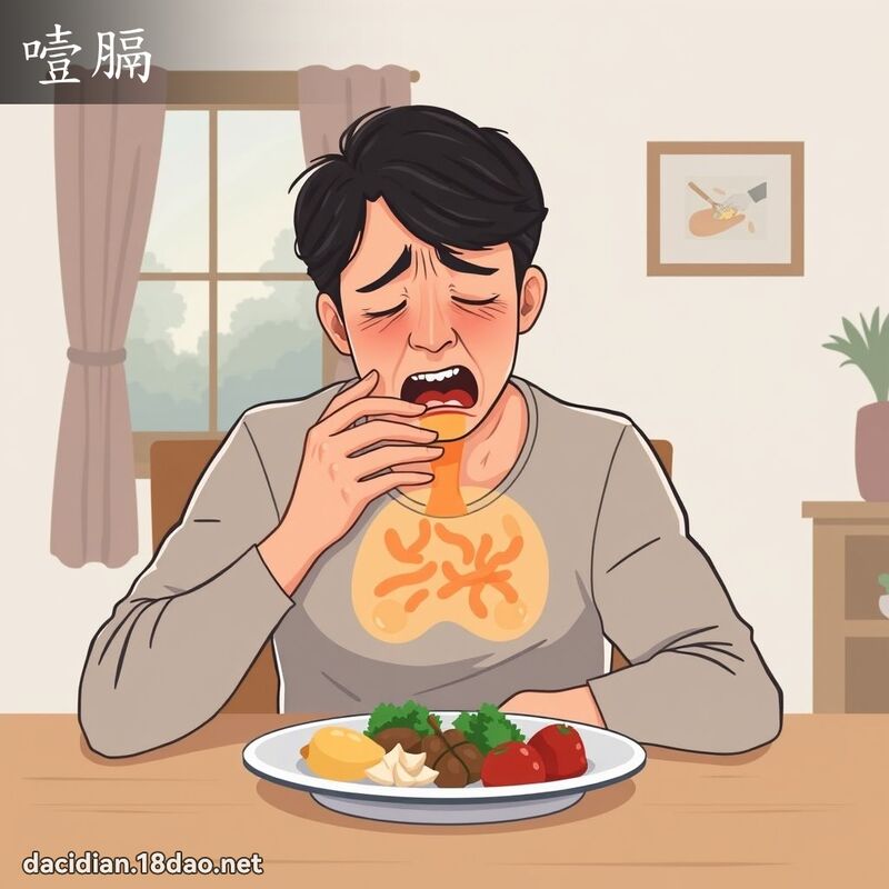 噎膈 - 国语大辞典配图