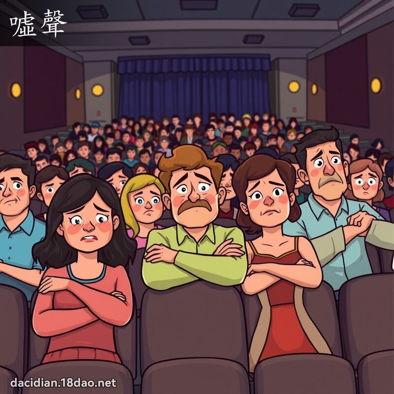 嘘声 - 国语大辞典配图