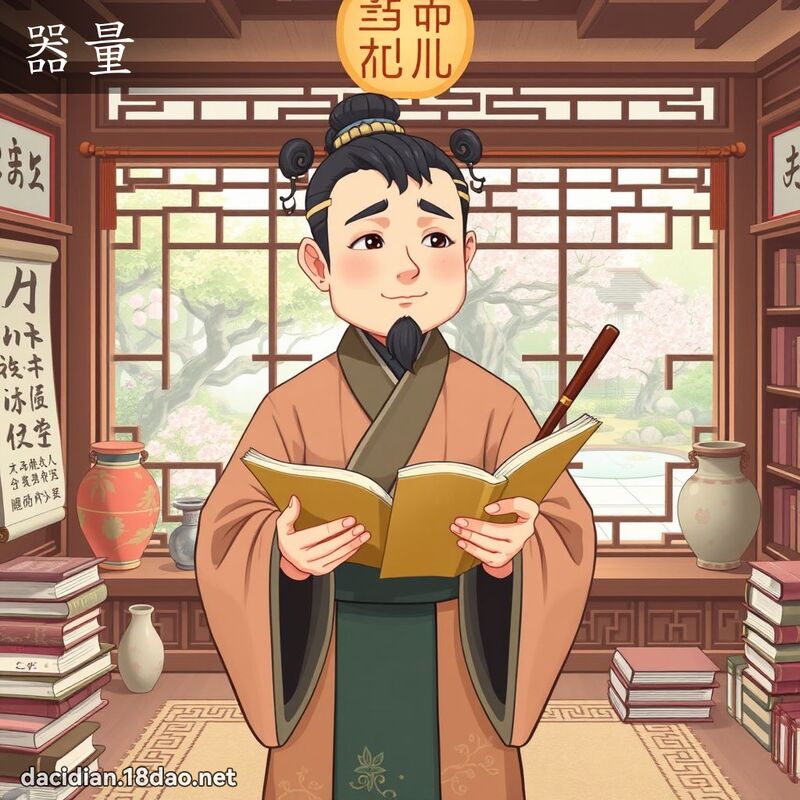 器量 - 國語大辭典配圖