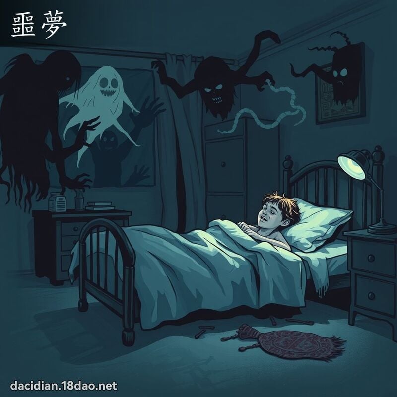 噩夢 - 國語大辭典配圖
