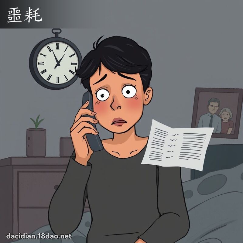 噩耗 - 国语大辞典配图