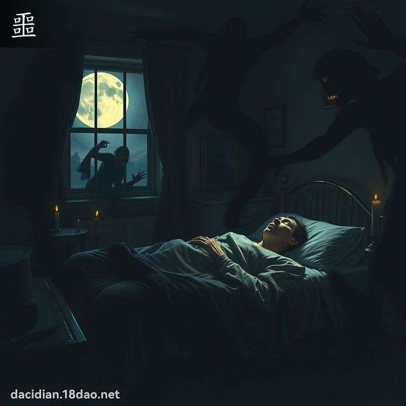 噩 - 國語大辭典配圖