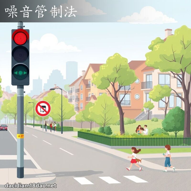 噪音管制法 - 国语大辞典配图