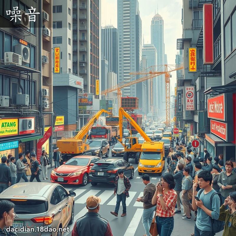 噪音 - 國語大辭典配圖