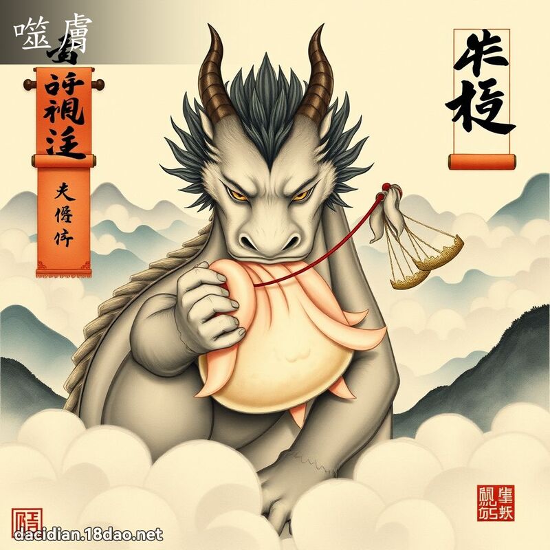 噬肤 - 国语大辞典配图