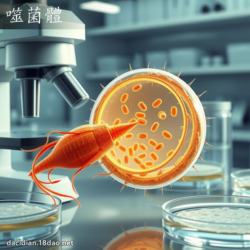 噬菌体 - 国语大辞典配图