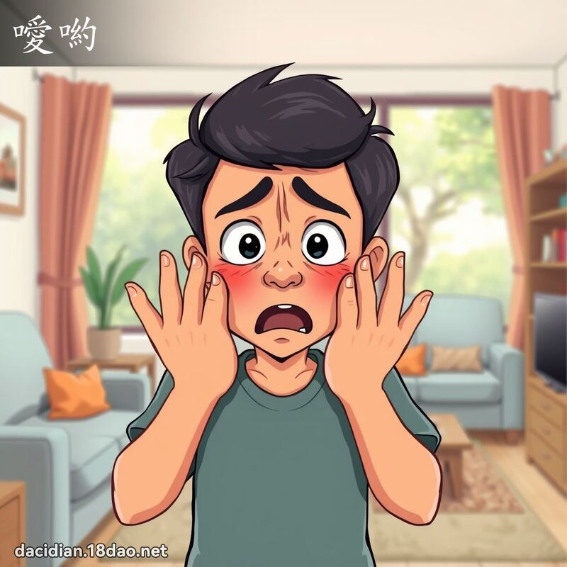 噯喲 - 國語大辭典配圖