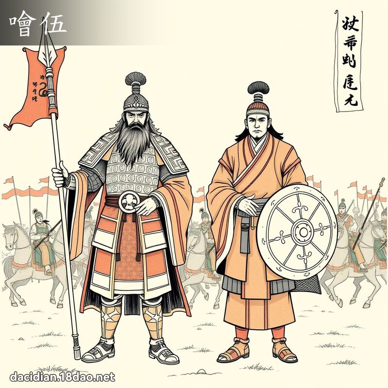 噲伍 - 國語大辭典配圖