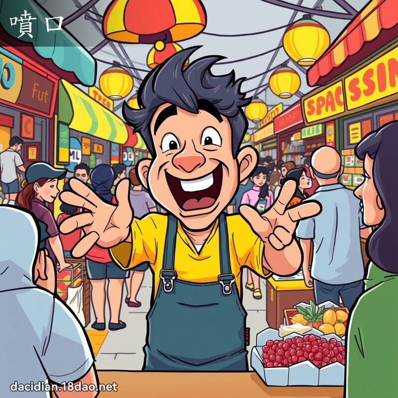 喷口 - 国语大辞典配图