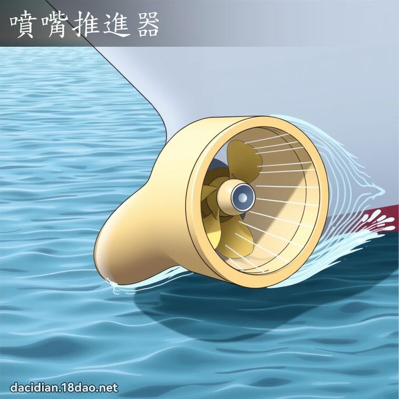 噴嘴推進器 - 國語大辭典配圖
