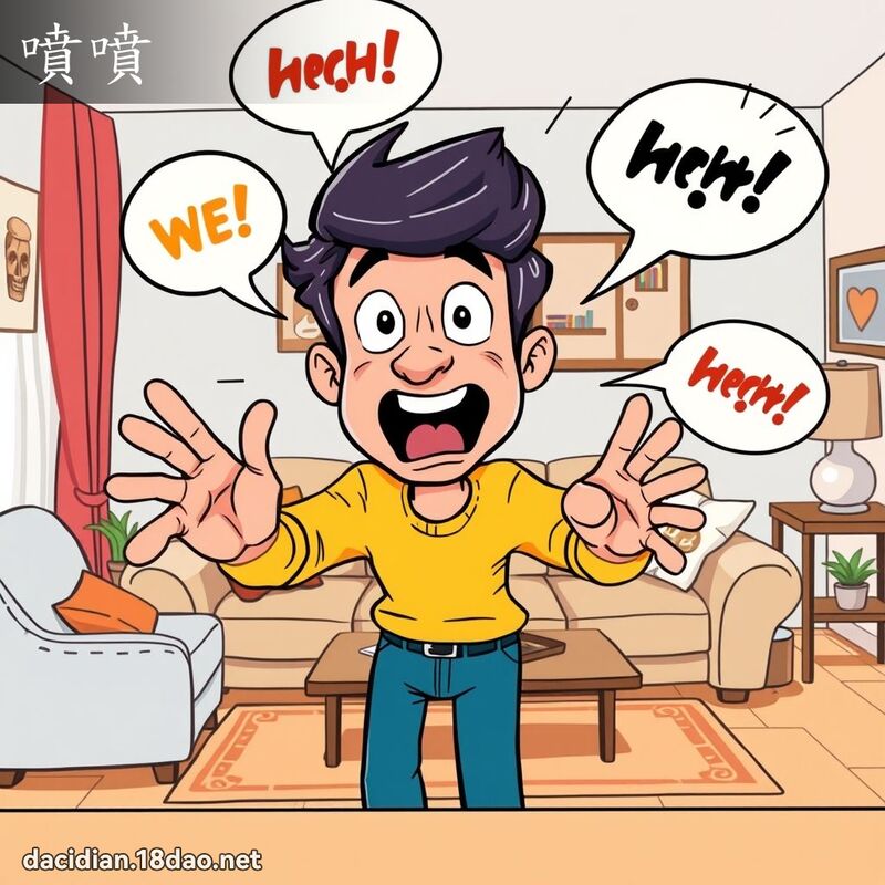 噴噴 - 國語大辭典配圖