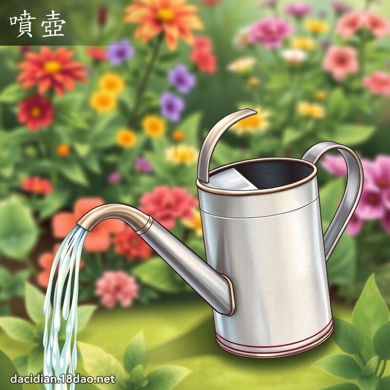 噴壺 - 國語大辭典配圖