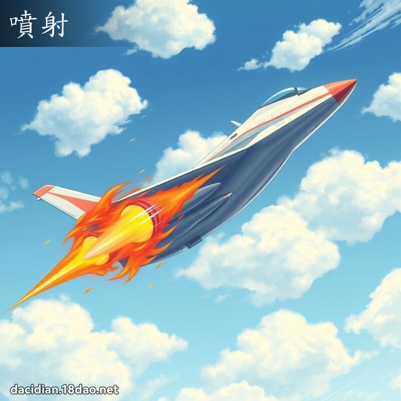 喷射 - 国语大辞典配图