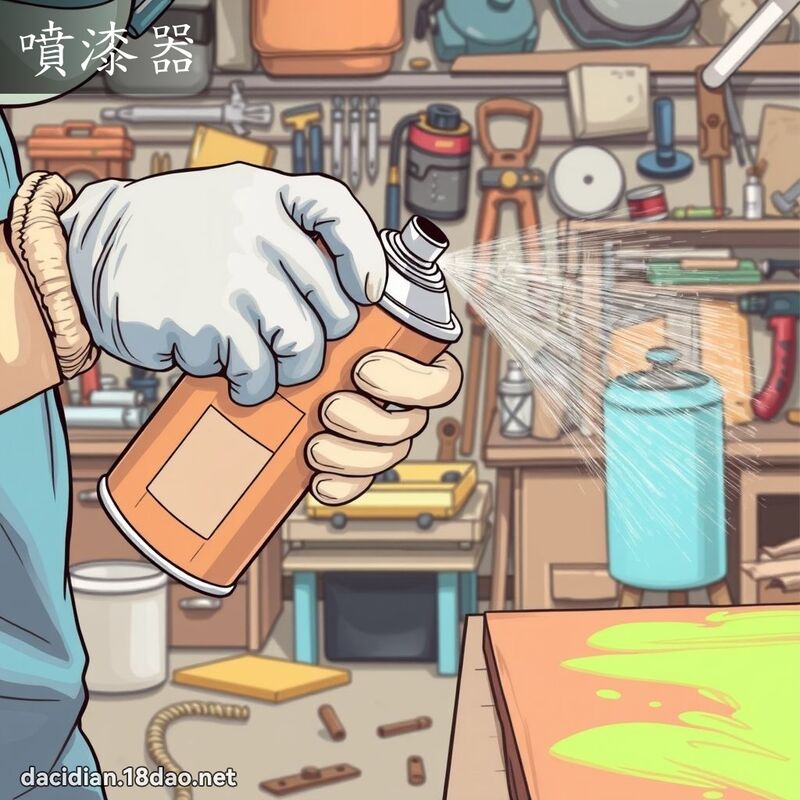 噴漆器 - 國語大辭典配圖