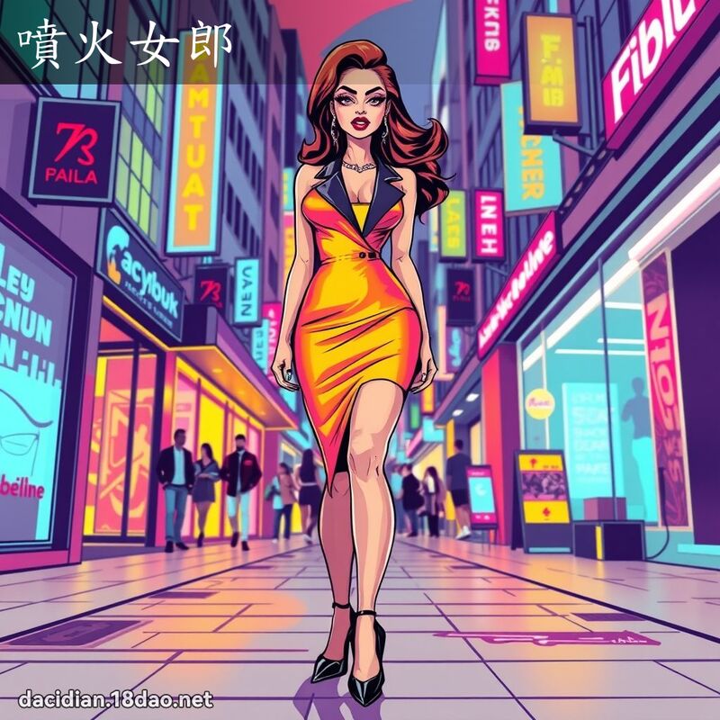 喷火女郎 - 国语大辞典配图