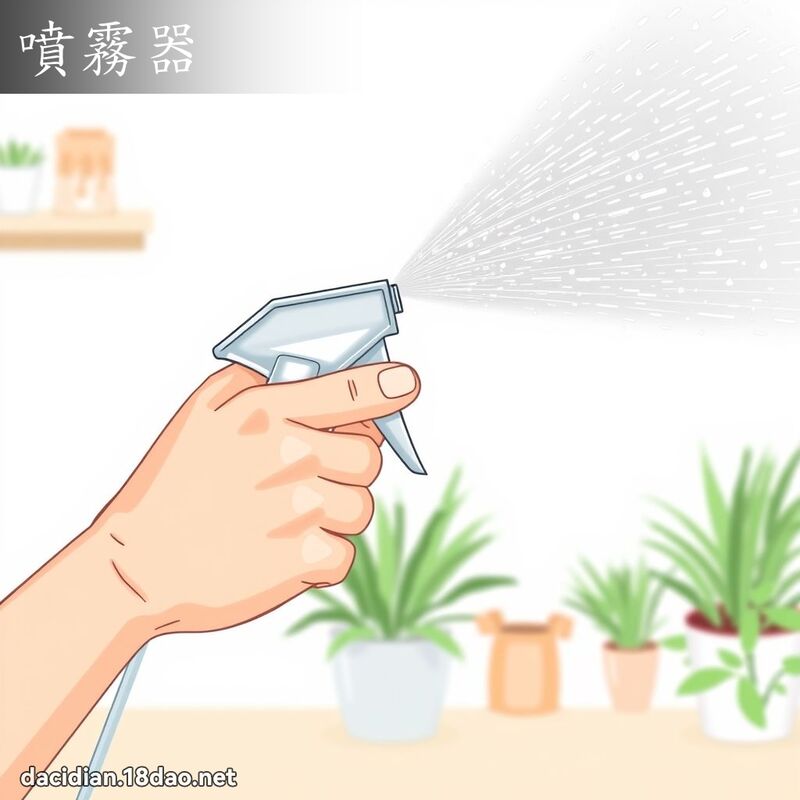 噴霧器 - 國語大辭典配圖
