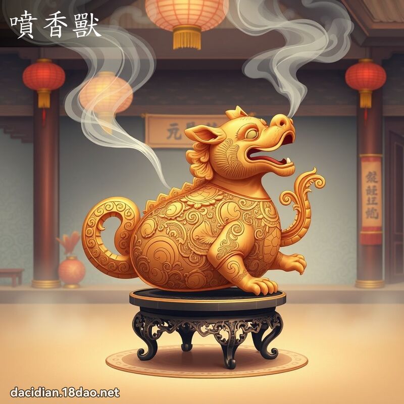 喷香兽 - 国语大辞典配图