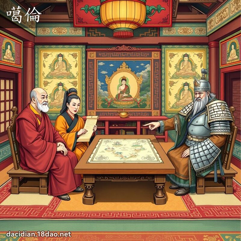 噶倫 - 國語大辭典配圖