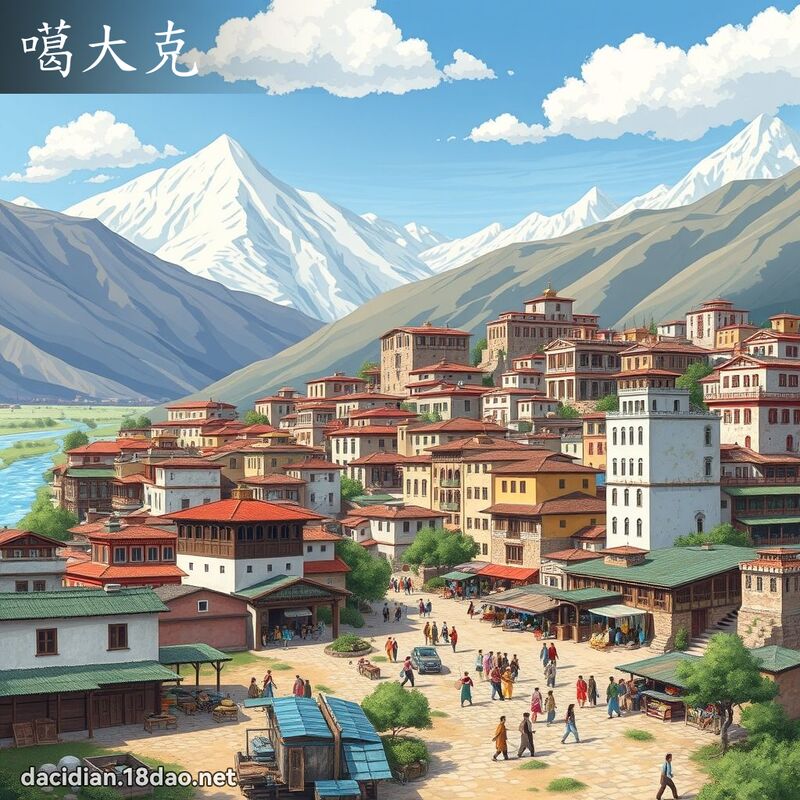 噶大克 - 國語大辭典配圖