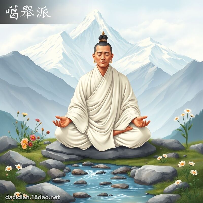 噶舉派 - 國語大辭典配圖