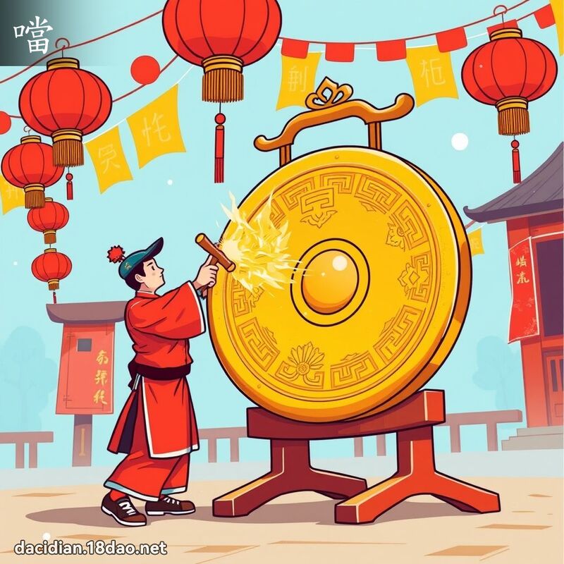 噹 - 國語大辭典配圖