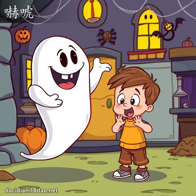 嚇唬 - 國語大辭典配圖