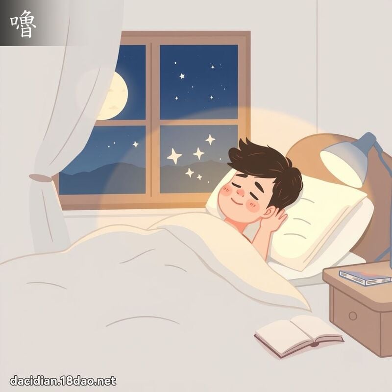 嚕 - 國語大辭典配圖