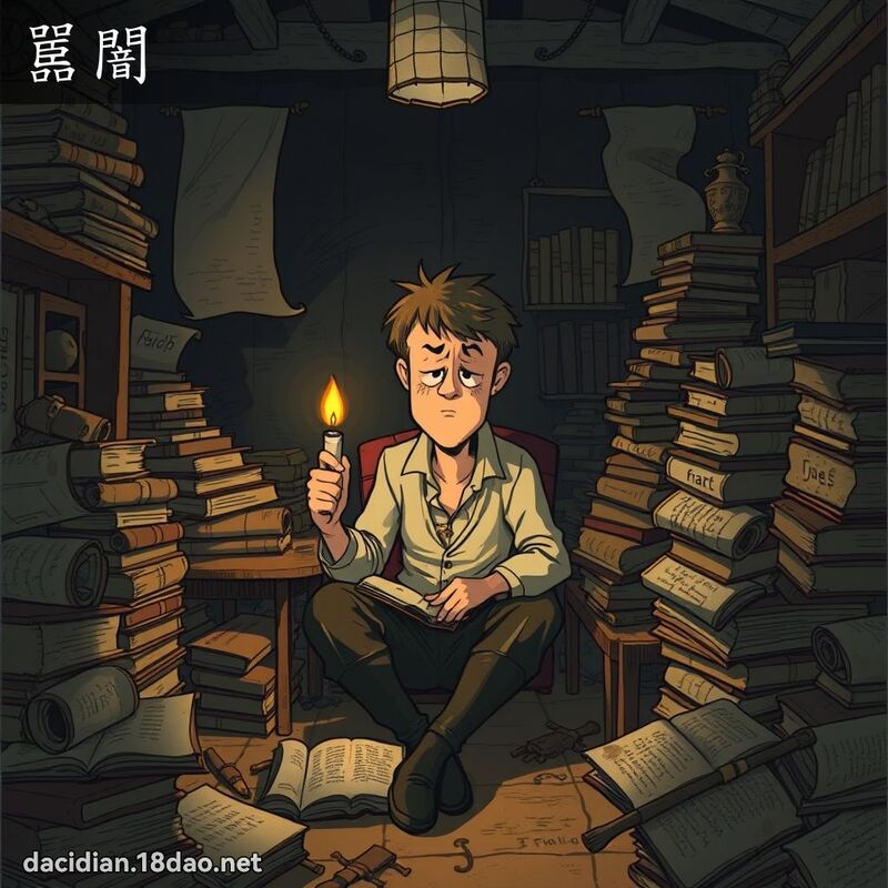 嚚闇 - 国语大辞典配图