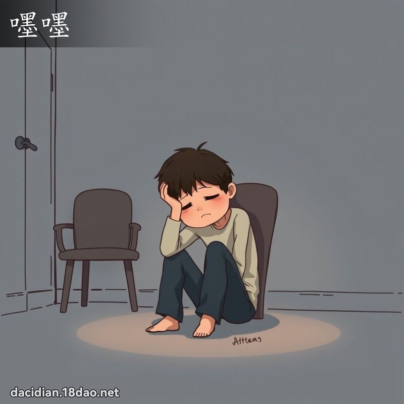 嚜嚜 - 國語大辭典配圖