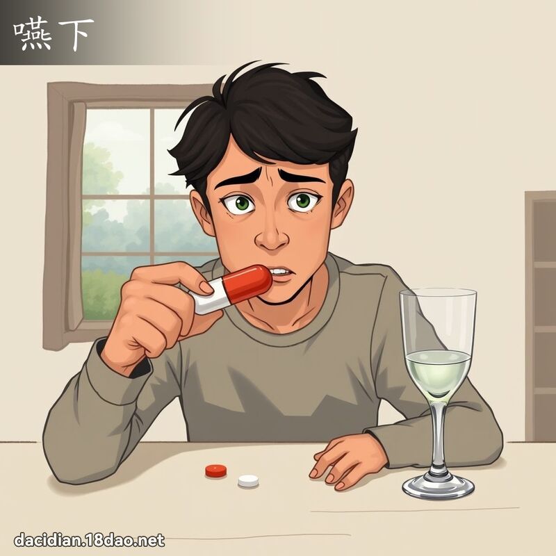 嚥下 - 国语大辞典配图
