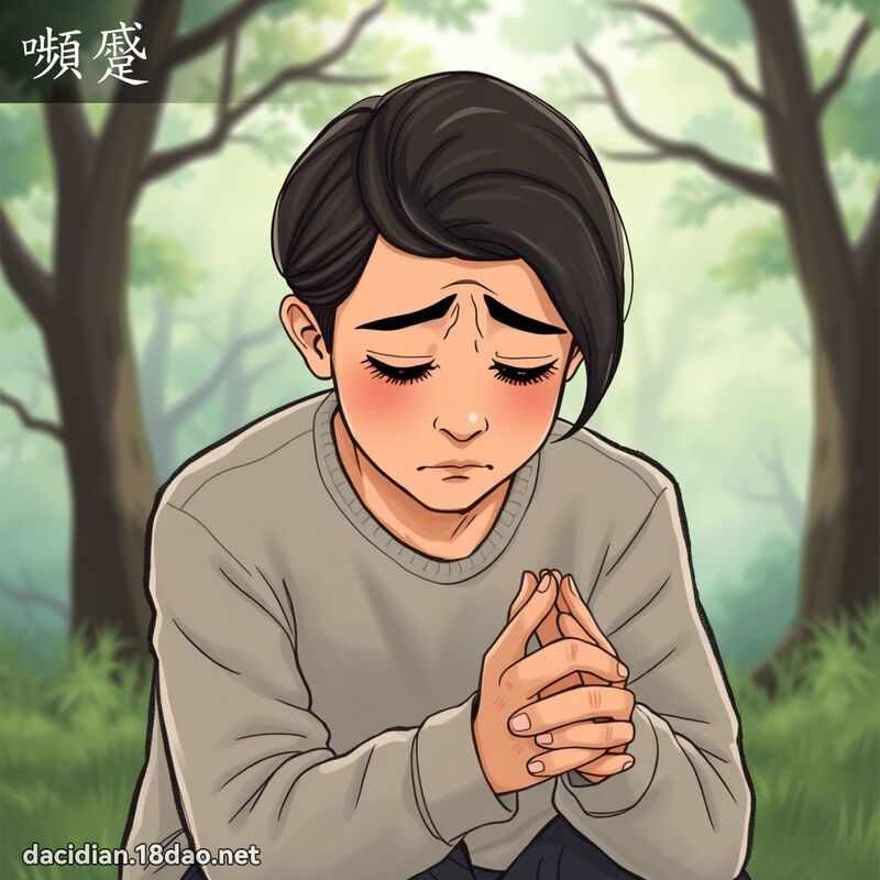 嚬蹙 - 国语大辞典配图