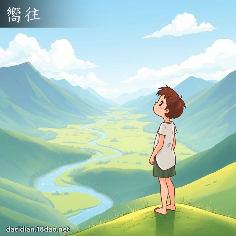 向往 - 国语大辞典配图