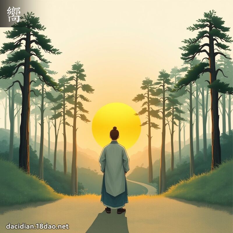嚮 - 國語大辭典配圖
